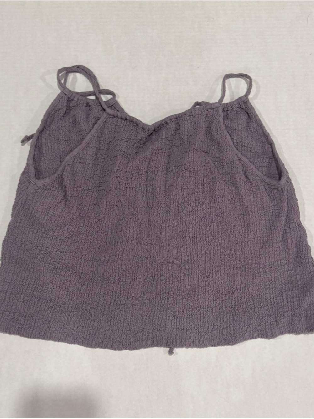 Lulu's Dusty Purple Textured Spaghetti Strap Camisole